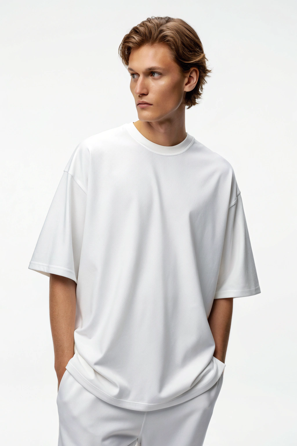 Oversized White T-Shirt – Premium 100% Cotton