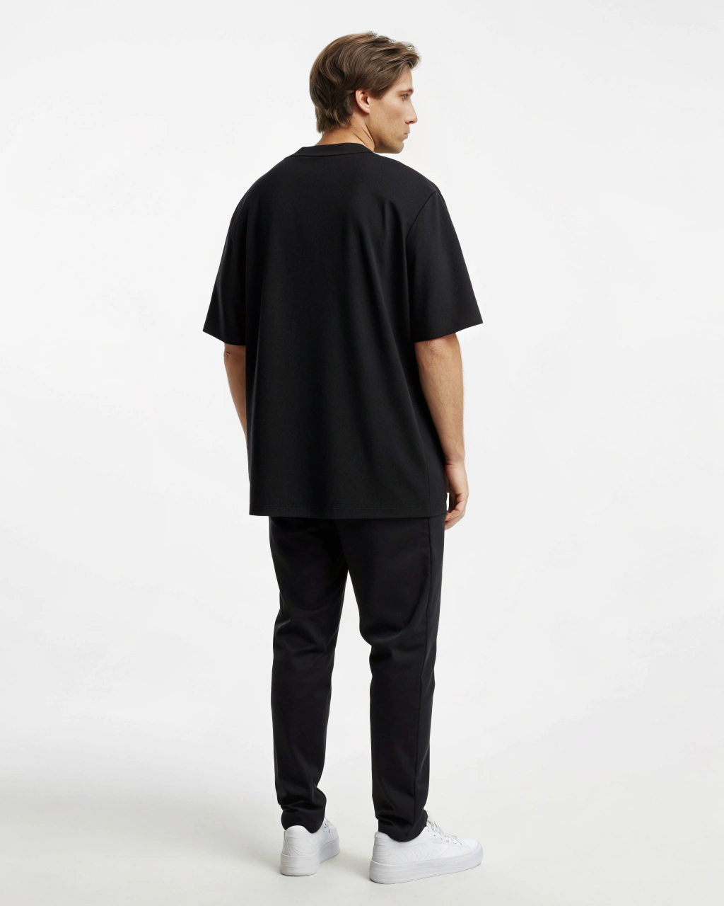 Oversized Black T-Shirt – Premium 100% Cotton