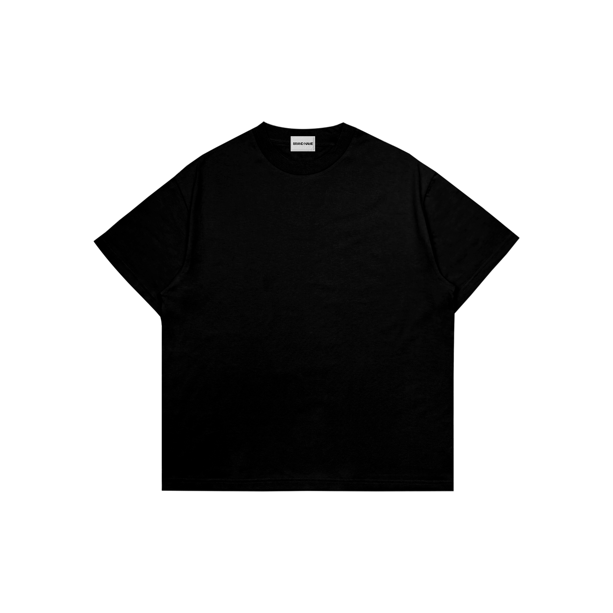 Oversized Black T-Shirt – Premium 100% Cotton