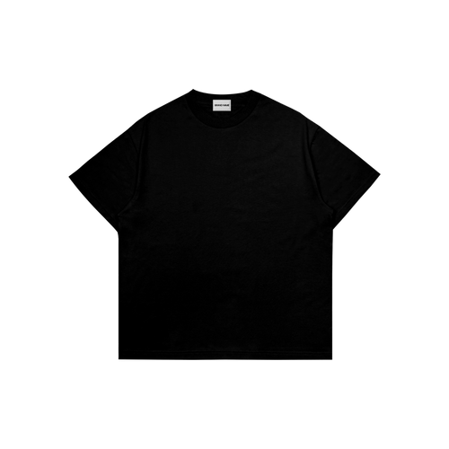 Oversized Black T-Shirt – Premium 100% Cotton